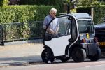 Amsterdam 9 septmber 2021
Jeroen Krabbe gaat met zijn Biro naar zijn zoon Martijn Krabbe