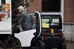 Amsterdam 27 oktober 2021
Jeroen Krabbe doet boodschappen op de pc hooftstraat en rijdt daarna met zijn Biro karretje naar huis