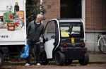 Amsterdam 27 oktober 2021
Jeroen Krabbe doet boodschappen op de pc hooftstraat en rijdt daarna met zijn Biro karretje naar huis