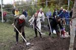 Alphen aan de Rijn 10 november 2021
Prinses Irene opent de Nationale Boomfeestdag. Samen met haar zoon prins Carlos, haar dochter prinses Margarita, schoondochter Viktoria en kleinkinderen plantte ze een Levensboom (een populier) in haar eigen Prinses IreneBos. Sterre Koning trad op .