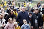 Alphen aan de Rijn 10 november 2021
Prinses Irene opent de Nationale Boomfeestdag. Samen met haar zoon prins Carlos, haar dochter prinses Margarita, schoondochter Viktoria en kleinkinderen plantte ze een Levensboom (een populier) in haar eigen Prinses IreneBos. Sterre Koning trad op .