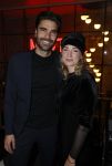 Amsterdam 25 oktober 2021
Opening expositie Michel Molder in hotel the Hoxton.
Puck Pomelien met partner