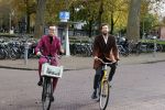 Amsterdam 5 november 2021
Splinter Chabot op de fiets in Amsterdam zuid