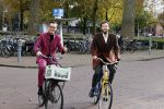 Amsterdam 5 november 2021
Splinter Chabot op de fiets in Amsterdam zuid