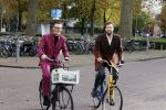 Amsterdam 5 november 2021
Splinter Chabot op de fiets in Amsterdam zuid