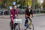 Amsterdam 5 november 2021
Splinter Chabot op de fiets in Amsterdam zuid