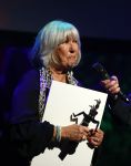 Amsterdam 24 oktober 2021
Willeke Alberti krijgt de blijvend applaus prijs in de kleine  Komedie. Zoon Johnny de Mol is ook aanwezig.