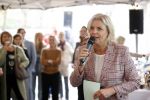 Bussum 4 november 2021
Irene Moors opent het nieuwe pand van stichting Pruijck. initiatiefnemers zijn Inge v Gulden Jose v Kippersluis en Peter Meijer