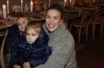 Amsterdam 9 november 2022
Presentatie kledinglijn  Iris Zeilstra bij restaurant de Luwte. Bo Wilkes met haar kinderen