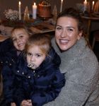 Amsterdam 9 november 2022
Presentatie kledinglijn  Iris Zeilstra bij restaurant de Luwte. Bo Wilkes met haar kinderen