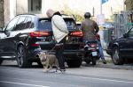 Amsterdam 29 oktober 2022
Davy Klaassen met zijn hond op terras.