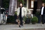 Amsterdam 29 oktober 2022
Davy Klaassen met zijn hond op terras.