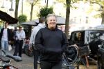 Amsterdam 31 oktober 2022
Dirk Zeelenberg met een kennis in Amsterdam zuid.