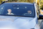 Zeist 14 november 2022
Aankomst splers voor vertrek naar de WK in Quatar.
Frenkie de Jong met Manager Ali Dursan
