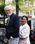 Amsterdam 28 oktober 2022
Henk Teunissen en zijn vrouw Saskia in Amsterdam zuid