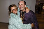 Amsterdam 19 november 2022
Toppers in concert in deJohan Cruijff arena.
Jacqueline Laats met haar zoon Sanny v d Gijp