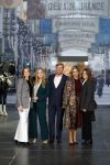Amsterdam 4 november 2022
Fotomoment met koninklijke familie in de nieuwe kerk waar op dit moment een expositie is van Prinses Juliana.
Aanwezig Koning Willem Alexander Koningin Maxima Prinses Amalia Prinses Ariane en Prinses Alexia.