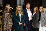 Amsterdam 4 november 2022
Fotomoment met koninklijke familie in de nieuwe kerk waar op dit moment een expositie is van Prinses Juliana.
Aanwezig Koning Willem Alexander Koningin Maxima Prinses Amalia Prinses Ariane en Prinses Alexia.