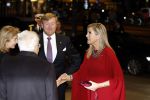 Amsterdam 10 november 2022
De president van Italie Sergio Mattarella ontvangt Koning Willem Alexander en koningin Maxima bij concertgebouw.
