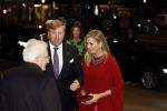 Amsterdam 10 november 2022
De president van Italie Sergio Mattarella ontvangt Koning Willem Alexander en koningin Maxima bij concertgebouw.