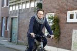 Alkmaar 12 en 13 november 2022
Marco Borsato op de fiets in het centrum van Alkmaar .