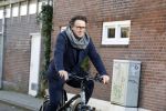 Alkmaar 12 en 13 november 2022
Marco Borsato op de fiets in het centrum van Alkmaar .