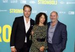 Amsterdam 31 oktober 2022
Premiere Stromboli in Tuschinski.
Mark v Eeuwen  Paula v d Oest en Alain de Levita