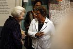 Amsterdam 13 oktober 2022
Prinses Beatrix opent de expositie van haar moeder prinses Juliana in de nieuwe kerk in Amsterdam. Noraly Beyer met prinses Beatrix