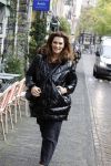 Amsterdam 9 november 2022
Presentatie kledinglijn  Iris Zeilstra bij restaurant de Luwte. Quinty Trustfull kwam met dochter Moise Trustfull