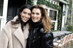 Amsterdam 9 november 2022
Presentatie kledinglijn  Iris Zeilstra bij restaurant de Luwte. Quinty Trustfull kwam met dochter Moise Trustfull