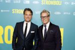 Amsterdam 31 oktober 2022
Premiere Stromboli in Tuschinski.
Rik v d Westelaken met een vriend
