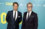 Amsterdam 31 oktober 2022
Premiere Stromboli in Tuschinski.
Rik v d Westelaken met een vriend