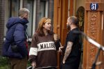Amsterdam 17 november 2022
Roxeanne Hazes gaat naar de kapper in de Jordaan en haar vriend Erik Zwennes komt haar ophalen .