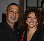 Amsterdam 10 november 2022
10 jarig bestaan van Izakaya.
Ruud Gullit met zijn vriendin Karin de Rooij en haar zoon Nigel