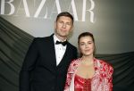 Amsterdam 14 november 2022
Gala van Harpers Bazaar in Amsterdam centrum.
Victoria Koblenko en haar man Evgeniy Levchenko