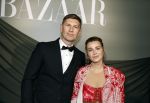 Amsterdam 14 november 2022
Gala van Harpers Bazaar in Amsterdam centrum.
Victoria Koblenko en haar man Evgeniy Levchenko
