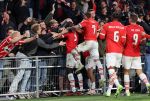 Eindhoven, 3 Oktober 2023
Championsleague PSV-Sevilla, eindstand 2-2
rmel Bella-Kotchap en Jordan Teze Luuk de Jong