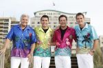 Noordwijk 16 oktober 2023
Presentatie Toppers in concert bij Breakers in Noordwijk.
Rene Froger Jan Smit Gerard Joling en Jeroen v d Boom