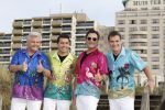 Noordwijk 16 oktober 2023
Presentatie Toppers in concert bij Breakers in Noordwijk.
Rene Froger Jan Smit Gerard Joling en Jeroen v d Boom