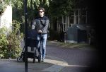 Abcoude 6 oktober 2023
Dexter v d Voorn achter de kinderwagen