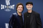 Leeuwarden 1 oktober 2023
Premiere musical de Tocht. Diederick Ensink (l) met een collega