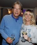 Hilversum 7 oktober 2023
Presentatie nieuwe magazine van Nicole des Bouvrie bij  Theater Gooiland. Frank Halters met partner
