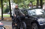 Amsterdam 2 oktober 2023
Frank Rijkaard op zijn fatbike in Amsterdam zuid