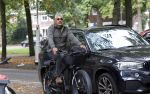 Amsterdam 2 oktober 2023
Frank Rijkaard op zijn fatbike in Amsterdam zuid