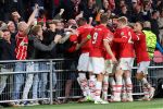 Eindhoven, 3 Oktober 2023
Championsleague PSV-Sevilla, eindstand 2-2
Jordan Teze scoort 2-2  met Armel Bella-Kotchap Noa Lang Luuk de Jong Sergino Dest en Jerdy Schouten