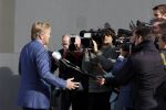 Amsterdam 5 oktober 2023
Koning Willem Alexander arriveert bij koninklijk paleis op de dam en staat de pers te woord ivm lidsmaatschap Prins Bernhard aan partij van Adolf Hitler