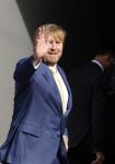Amsterdam 5 oktober 2023
Koning Willem Alexander arriveert bij koninklijk paleis op de dam en staat de pers te woord ivm lidsmaatschap Prins Bernhard aan partij van Adolf Hitler