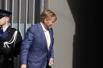 Amsterdam 5 oktober 2023
Koning Willem Alexander arriveert bij koninklijk paleis op de dam en staat de pers te woord ivm lidsmaatschap Prins Bernhard aan partij van Adolf Hitler