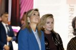 Eindhoven 26 oktober 2023
Koningin Maxima op bezok bij de dutch design week in Eindhoven . Maxima had haar goede vriendin Mariska Dietz mee genomen . Mariska Heeft paleis huis Den Bosch ingericht .