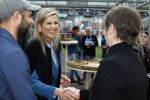 Eindhoven 26 oktober 2023
Koningin Maxima op bezok bij de dutch design week in Eindhoven . Maxima had haar goede vriendin Mariska Dietz mee genomen . Mariska Heeft paleis huis Den Bosch ingericht .